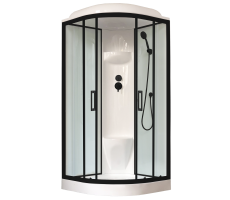 Душевая кабина Royal Bath  RB 100HK6-WT-BL (белое/прозрачное) 