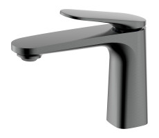Смеситель для раковины AQUAme Imola AQM6710GM Серый матовый 