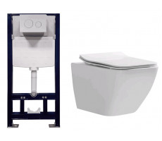 Унитаз подвесной Splendy Без коллекции ST3011TPRCR/818B Set 