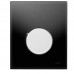 Панель смыва для писсуара, стекло черное, цвет: хром глянцевый TECE TECEloop 9242656 