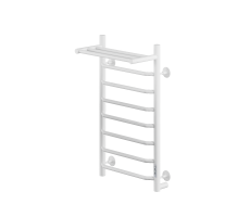 Полотенцесушитель электрический Comfysan Scola EC-8 80/40 с полкой, белый 