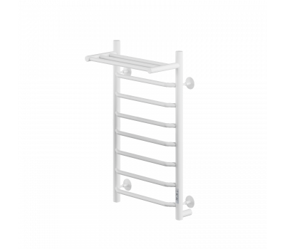 Полотенцесушитель электрический Comfysan Scola EC-8 80/40 с полкой, белый 