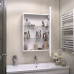 Шкаф VIGO навесной Geometry Comfort 600 с зеркалом 220  