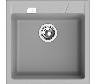 Мойка Rivelato RAUM 50 1-чаша 500*510мм RM-50 grigio metallizzato Мойка Rivelato RAUM 50 1-чаша 500*510мм RM-50 grigio metallizzato