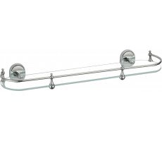 Полка прямая стеклянная 50 см Savol 70 S-007091-1 хром Полка прямая стеклянная 50 см Savol 70 S-007091-1 хром