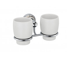 Подстаканник FIXSEN Bogema двойной FX-78507 хром 