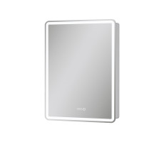 Зеркальный шкаф EQUIL Nice LED 60 с часами правый белый 