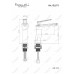 Смеситель для раковины Feramolli BL671, черный матовый 