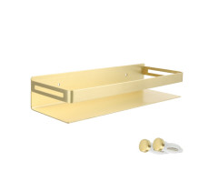 Полка прямоугольная Fixsen одноэтажная золото-сатин "HOTEL" FX-31003H Полка прямоугольная Fixsen одноэтажная золото-сатин "HOTEL" FX-31003H