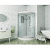 Душевая кабина Niagara Luxe NG-7701W (900x900х2100) низкий поддон (15см) стенки БЕЛЫЕ  