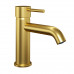 Смеситель для раковины PAINI Cox без донного клапана,, удлиненный излив, брашированное золото PVD (PJ) 78PJ205O 