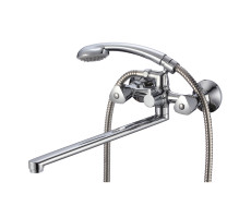 Смеситель для ванны WesnaArt TEPLO TEP04-320, хром