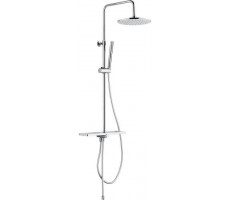 Душевая стойка Aquanet Pragmatic R AF430-70-R-C, с полочкой Хром 