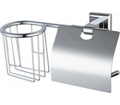 Держатель для туалетной бумаги и освежителя воздуха Savol 95 S-R09551 хром 