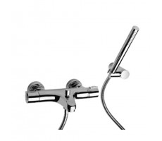 Смеситель для ванны PAINI Arena с термостатом и аксессуаром, хром (CR) 92CR105THKM 