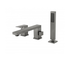 Смеситель на борт ванны Groсenberg GB6008BG, графит 