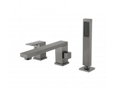 Смеситель на борт ванны Groсenberg GB6008BG, графит 