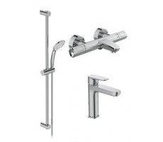 Набор смесителей Ideal Standard Ceratherm T100 BC985AA Хром  Набор смесителей Ideal Standard Ceratherm T100 BC985AA Хром
