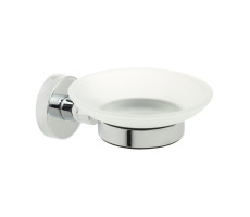 Мыльница стекло хром Fixsen Comfort Chrome FX-85008 