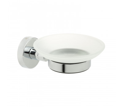 Мыльница стекло хром Fixsen Comfort Chrome FX-85008 