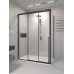 Душевой угол раздвижной Veconi Premium Prato 300 SP B-L, 1700х900x2000, черный матовый PR3/L-SP-17090-01-B-C4 