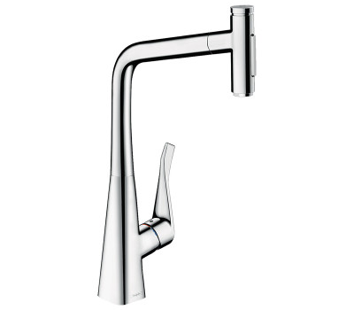 Смеситель для кухни Hansgrohe Metris Select 73820000 Хром 