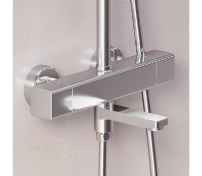 Душевая система c термостатом Damixa Gala 953810000 Хром Душевая система c термостатом Damixa Gala 953810000 Хром