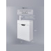 Тумба с раковиной для ванной подвесная Uperwood Modul 50х21х62 см, белая/графит 393020555 Тумба с раковиной для ванной подвесная Uperwood Modul 50х21х62 см, белая/графит 393020555