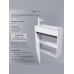 Тумба с раковиной для ванной подвесная Uperwood Modul 50х21х62 см, белая/графит 393020555 Тумба с раковиной для ванной подвесная Uperwood Modul 50х21х62 см, белая/графит 393020555