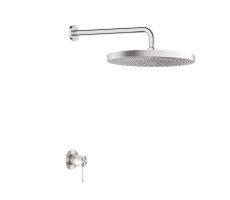 Встраиваемый комплект для душа Feramolli Sole SCN2, никель 