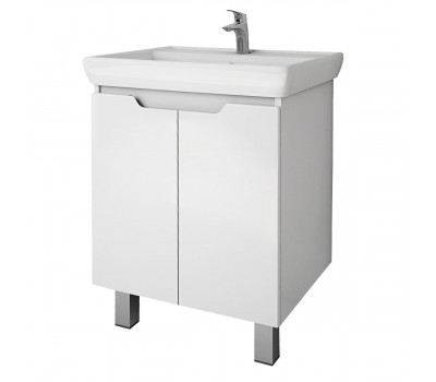 Тумба под раковину подвесная Dreja Q Plus (D) 60 см, белый