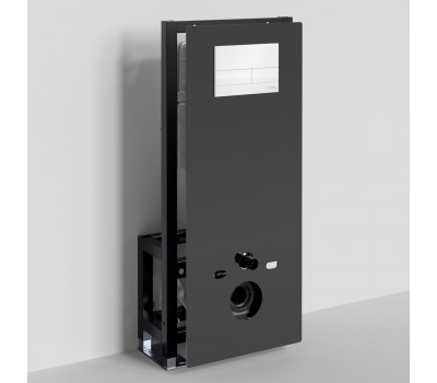 Система инсталляции для унитазов WasserKRAFT Glan 66TLT.010.ME.BL.WH04  