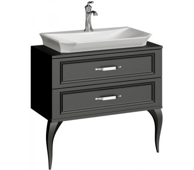 Тумба напольная 85 см AQWELLA LaDonna LAD0108BLK Цвет черный 