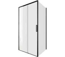 Душевой уголок Aquanet Pleasure Evo 100x90 AE65-100x90-BT профиль черный, прозрачное стекло Душевой уголок Aquanet Pleasure Evo 100x90 AE65-100x90-BT профиль черный, прозрачное стекло