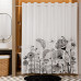 Шторка WasserKRAFT Dill SC-39102 39102 черный матовый/белый матовый 