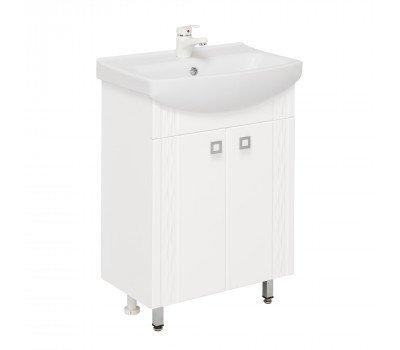 Тумба под раковину Onika Лига 50 напольная, белая (ум.Балтика-50) 105030 Тумба под раковину Onika Лига 50 напольная, белая (ум.Балтика-50) 105030