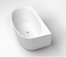 Ванна акриловая пристенная BELBAGNO BB83-1700  BB83-1700-W0 