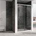 Душевая дверь ABBER Schwarzer Diamant AG30150H хром 