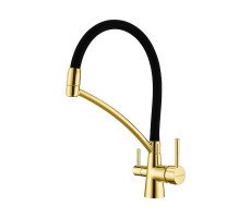 Смеситель для кухни SIEGEN, золото, 213111-G, Paulmark Смеситель для кухни SIEGEN, золото, 213111-G, Paulmark