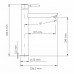 Смеситель для раковины WasserKRAFT Wern 4200 4203H никель 