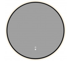 Зеркало Aquanet Контур D 600 LED TX антипар, черный 00367664 