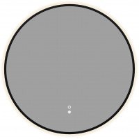 Зеркало Aquanet Контур D 600 LED TX антипар, черный 00367664 