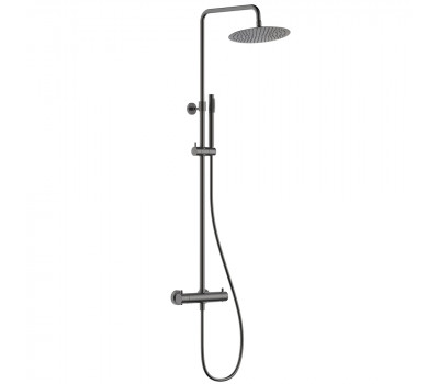 Душевая система с термостатом AQUAme Siena AQM8006GM Металл 