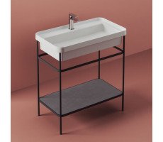 Консоль металлическая Artceram Fuori Scala ACA056 17 Черный матовый 