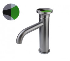 Смеситель для раковины ОМГ! 9009GM-G графит зеленый Bronze de Luxe 