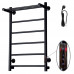 Полотенцесушитель Тругор Аспект Пэк сп 1 П 80х50 черный ВГП - сенсор черный 