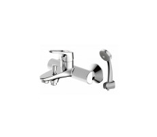 Смеситель для ванны с коротким изливом Bravat Drop-D F648162C-B-RUS Хром 