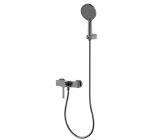 Смеситель для душа AQUAme Asti AQM6413GM Серый матовый 
