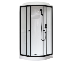 Душевая кабина Royal Bath  RB 90HK1-T-BL (прозрачное)  