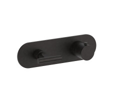 Смеситель для душа термостат Fantini Sailing 67 S1 J272B Черный матовый 